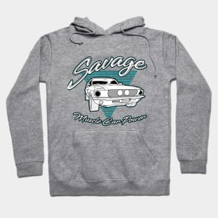 Savage Muscle Car Hoodie